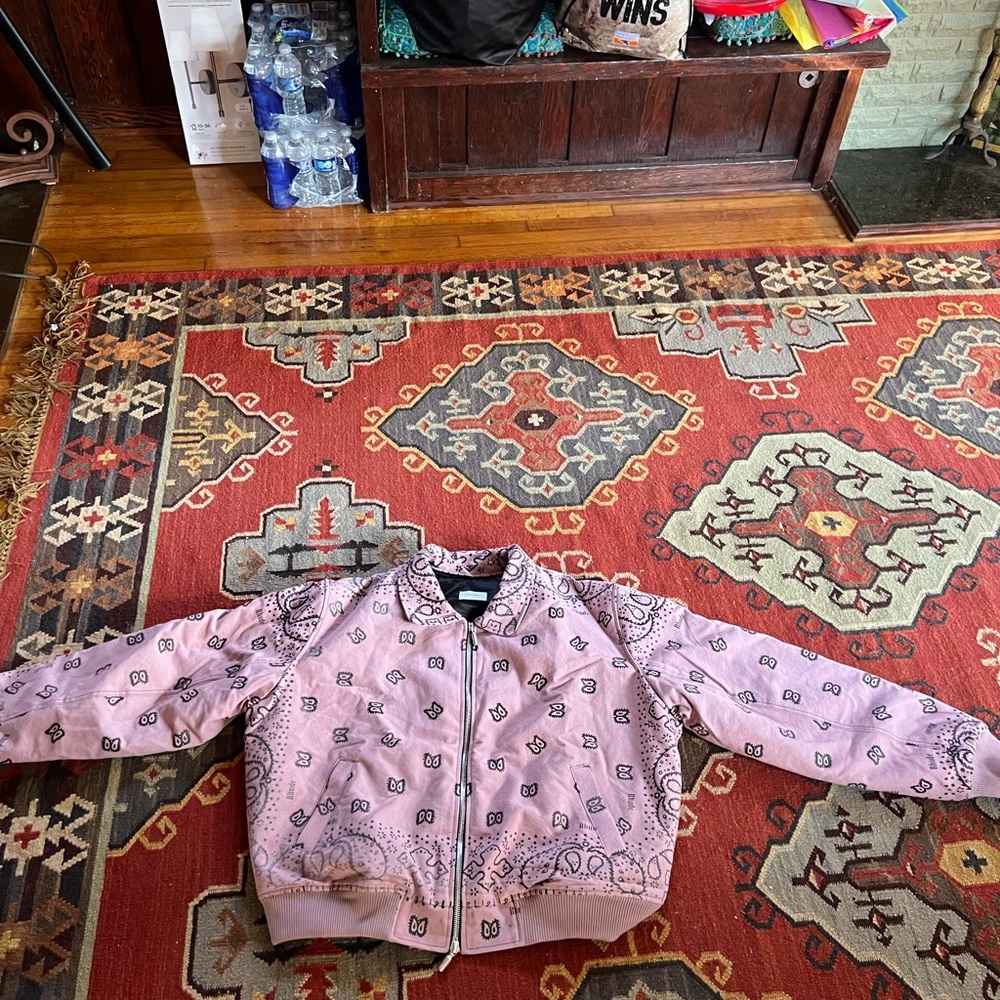 Pink Patterned Jacket - image 7